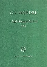 Georg Friedrich Händel Notenblätter Konzert F-Dur Nr.13