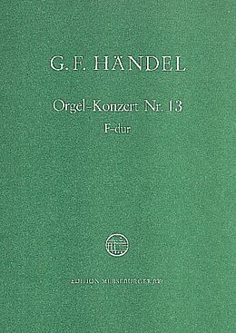 Georg Friedrich Händel Notenblätter Konzert F-Dur Nr.13