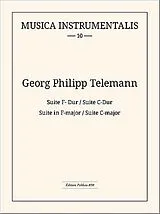 Georg Philipp Telemann Notenblätter Suite F-Dur