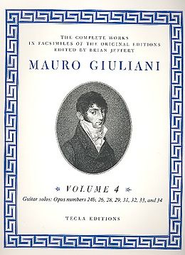 Mauro Giuliani Notenblätter The complete Works vol.4