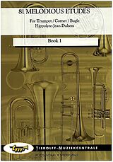 Hippolyte-Jean Duhem Notenblätter 81 melodious Etudes vol.1