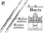 Johann Sebastian Bach Notenblätter Hirtensinfonia aus BWV248 und Sonatina aus BWV106