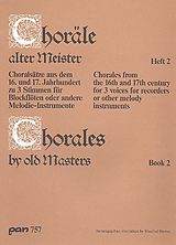  Notenblätter Choräle Alter Meister Band 2