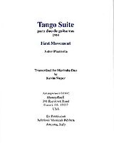 Astor Piazzolla Notenblätter Tango Suite for 2 guitars (1. movement)