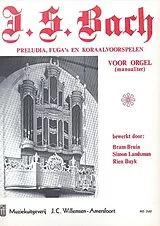 Johann Sebastian Bach Notenblätter Preludia fugas en koraalvoorspelen
