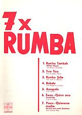  Notenblätter 7 x Rumba