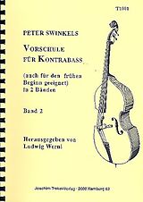 Peter Swinkels Notenblätter Vorschule für Kontrabass Band 2