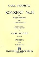 Karl Stamitz Notenblätter Konzert Nr.2