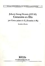 Johann Baptist Georg Neruda Notenblätter Konzert Es-Dur für
