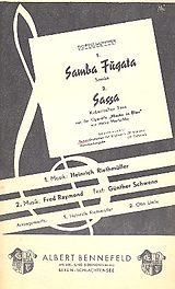 Heinrich Riethmüller Notenblätter Samba fugata und Sassa