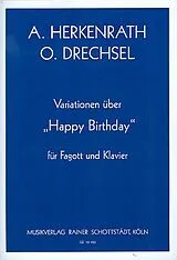 Andreas Herkenrath Notenblätter Variationen über Happy Birthday