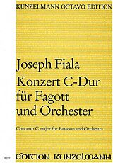 Joseph Fiala Notenblätter Konzert C-Dur