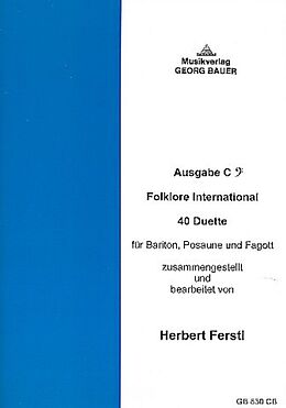  Notenblätter Folklore international Ausgabe C