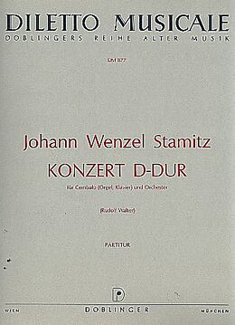 Johann Wenzel Anton Stamitz Notenblätter Konzert D-Dur