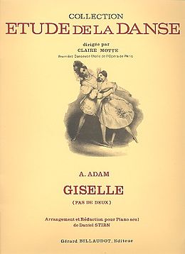 Adolphe Charles Adam Notenblätter Pas de deux de Giselle réduction de piano