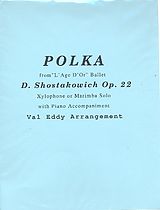 Dimitri Schostakowitsch Notenblätter Polka from the Ballet Lage dor op.22