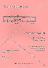 Antonio Vivaldi Notenblätter Sonate g-Moll