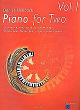 Daniel Hellbach Notenblätter Piano for Two vol.1 (+QR-Code)