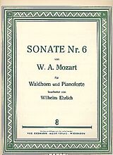 Wolfgang Amadeus Mozart Notenblätter Klaviersonate F-Dur Nr.6