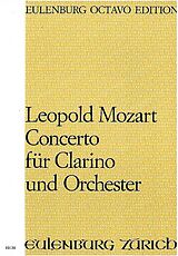 Leopold Mozart Notenblätter Konzert D-Dur und Orchester