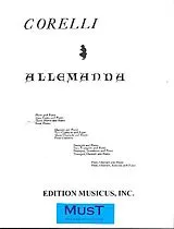 Arcangelo Corelli Notenblätter Allemanda