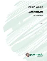 Stefan Wolpe Notenblätter Entactments