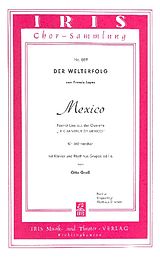 Francis Lopez Notenblätter Mexico für Männerchor mit Klavier und