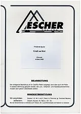 Friedrich Spohr Notenblätter Gruss an KielMarsch für