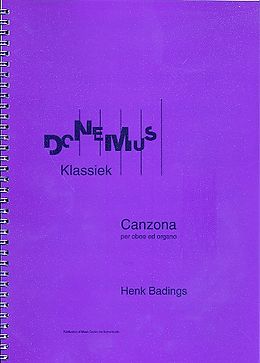 Henk Badings Notenblätter Canzona