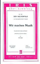 Peter Igelhoff Notenblätter Wir machen Musik für gem Chor
