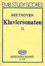 Ludwig van Beethoven Notenblätter Sonaten Band 2