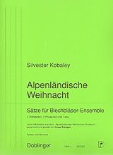 Silvester Kobaley Notenblätter Alpenländische Weihnacht Band 1 Sätze