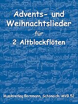  Notenblätter Advents- und Weihnachtslieder