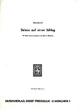  Notenblätter Sieben auf einen Schlag Band 1