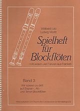  Notenblätter Spielheft für Blockflöten Band 3