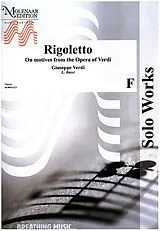 Luigi Bassi Notenblätter Concert Paraphrase on Rigoletto