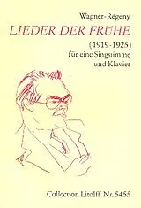 Rudolf Wagner-Regeny Notenblätter Lieder der Frühe
