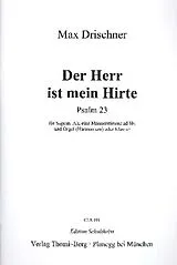 Max Drischner Notenblätter Der Herr ist mein Hirte