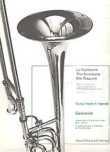 Georg Friedrich Händel Notenblätter Sarabande pour 3 trombones