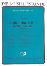  Notenblätter 10 kleine Werke grosser Meister