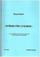 Bruno Hartl Notenblätter Etüden