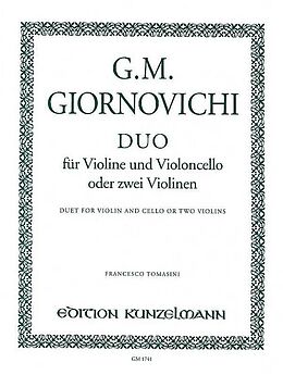 G.M. Giornovichi Notenblätter Duo