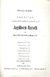 Hermann Neuhaus Notenblätter Jagdhorn-Marsch