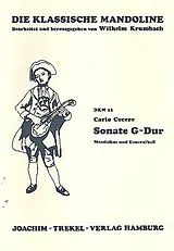 Carlo Cecere Notenblätter Sonate G-Fur