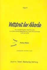 Stefan Meier Notenblätter Wettstreit der Akkorde Musikalisches