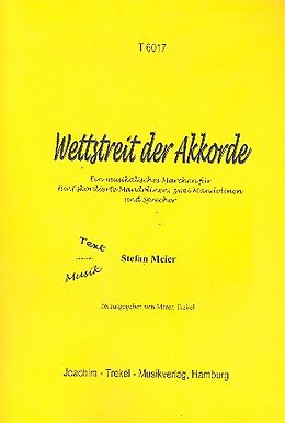 Stefan Meier Notenblätter Wettstreit der Akkorde Musikalisches