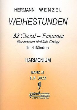 Hermann Wenzel Notenblätter Weihestunden Band 2 (Nr.9-16)