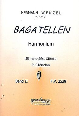 Hermann Wenzel Notenblätter Bagatellen Band 2 (Nr.26-50)