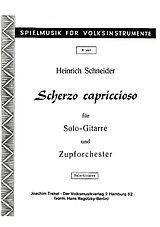 Heinrich Schneider Notenblätter Scherzo capriccioso
