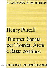 Henry Purcell Notenblätter Trumpet-Sonata